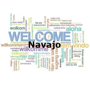 how to say thank you in navajo